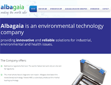 Tablet Screenshot of albagaia.com